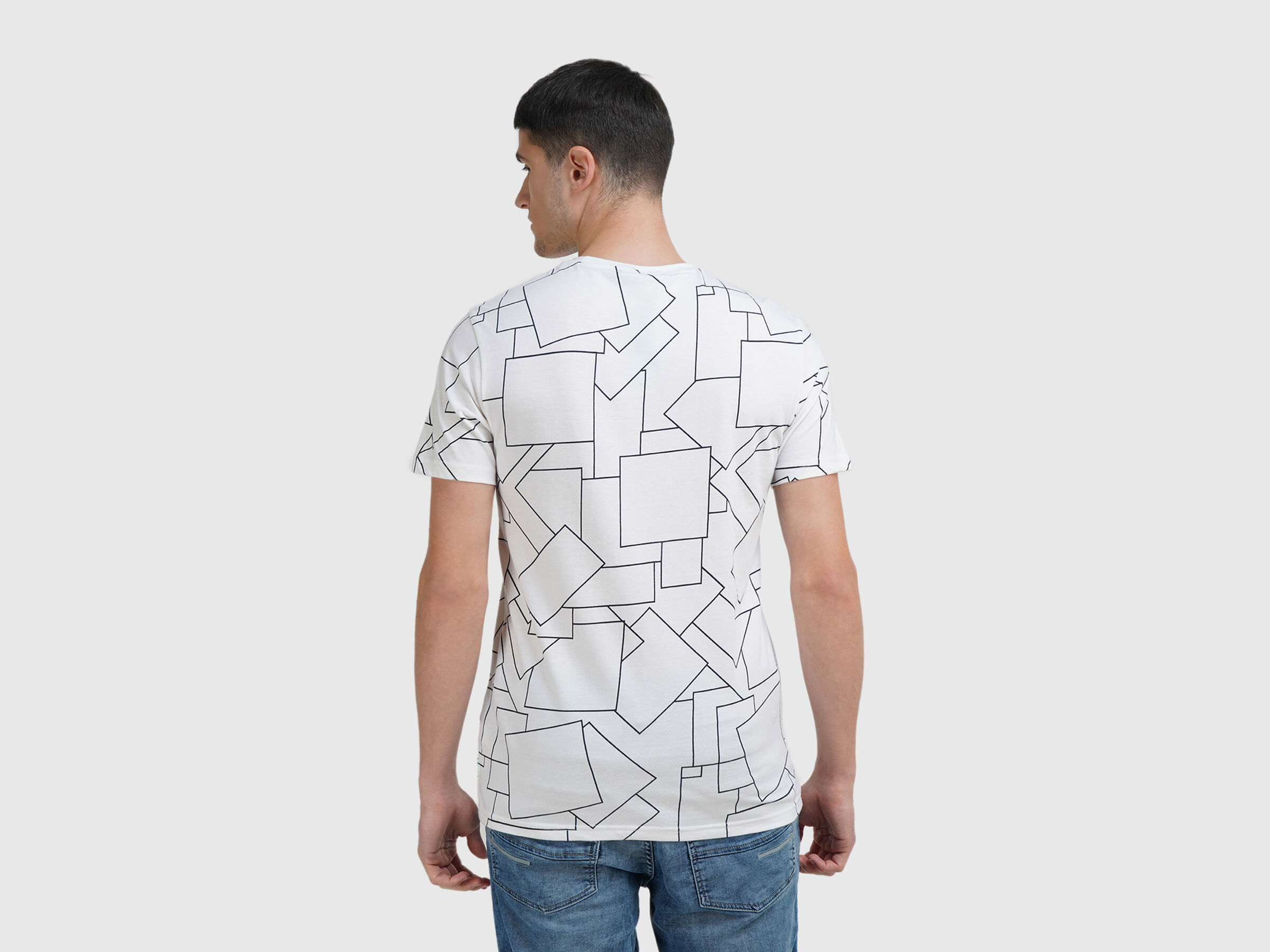 Geo Shapes AOP Tee image number 3